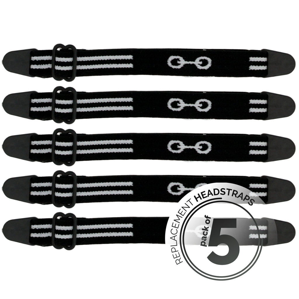 5x Replacement Elastic Headstraps 15-24cm – Tempo Kids Eyewear